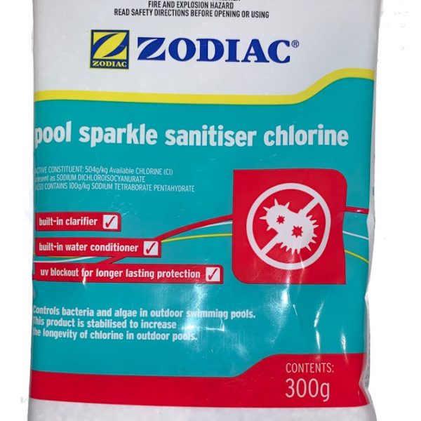 Pool Sparkle Sanitiser Chlorine 300g
